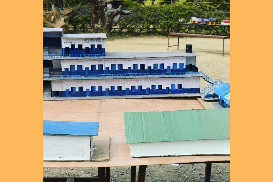 Model of Shanti Varsha Boarding School